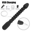 10 Speed Dual Motor Vibrators Stimulator Sex Toys for Men Women Prostate Massage Anal Beads USB Charge Vibrators