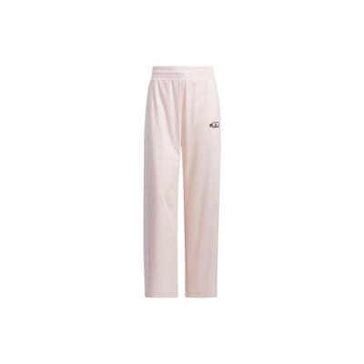 X SEEBIN SS23 Graphic Knit Pants With Side Stripe Women Bottoms Miracle-Quartz HY2860