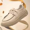 Men's casual board shoes autumn new breathable, light and comfortable men's shoes platform sports running shoes