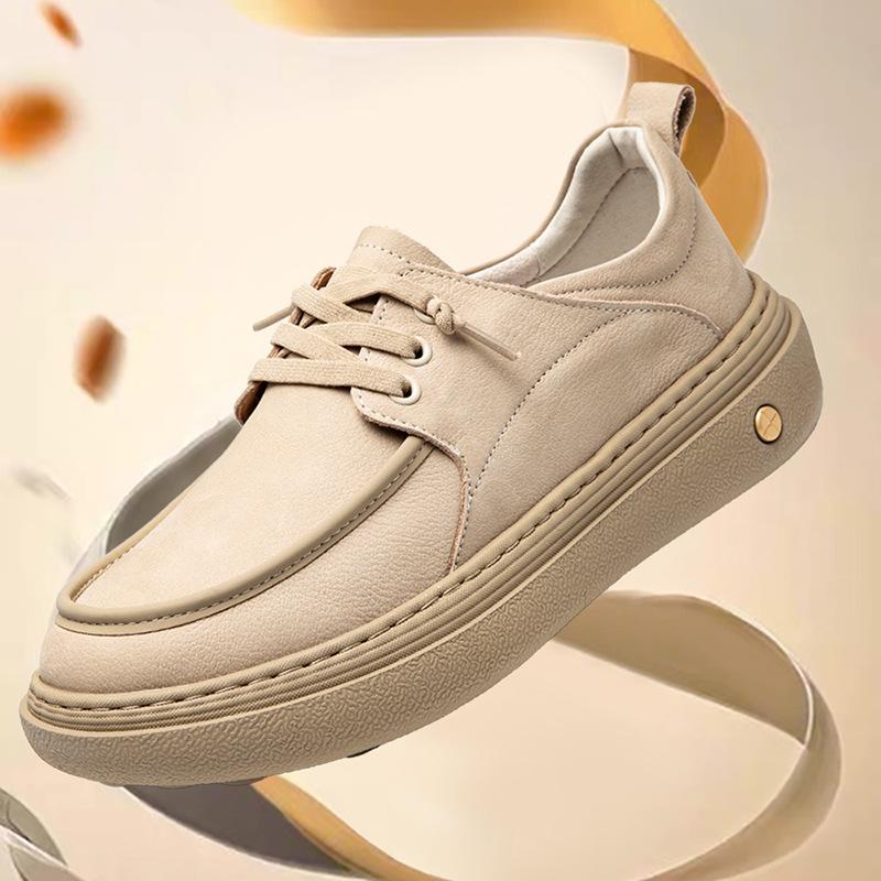 Men's casual board shoes autumn new breathable, light and comfortable men's shoes platform sports running shoes