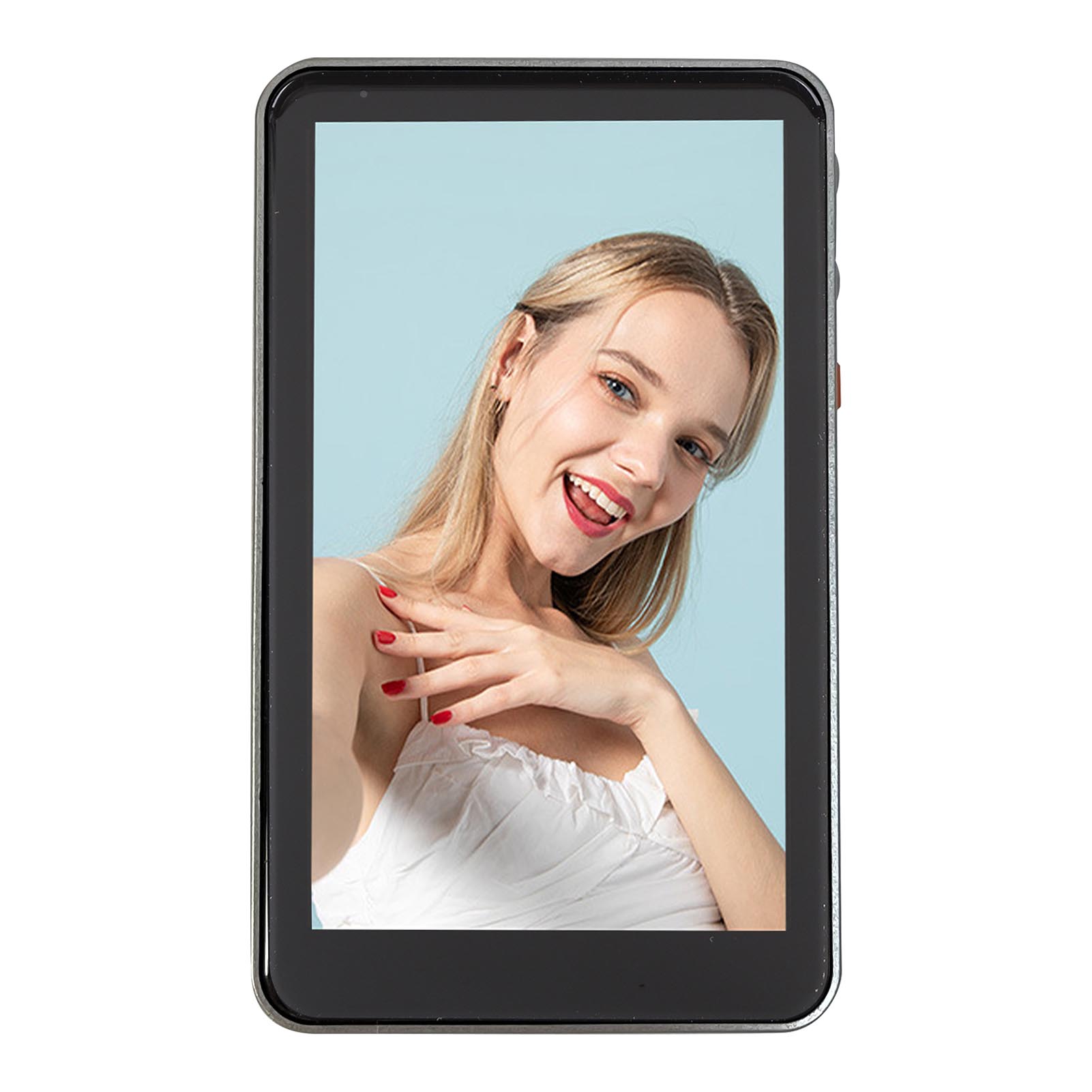 

Phone Selfie Screen Wireless Magnetic Bluetooth Remote Phone Back Camera Screen for Vlogging Live Streaming Grey серый