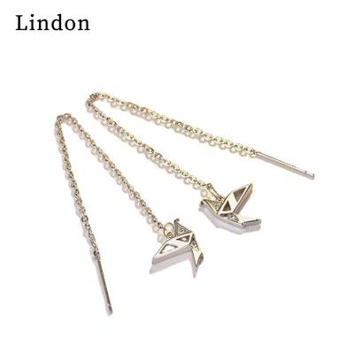 Lindon Women's Zircon Copper Alloy Earrings - Wedding Party Gift Pendant Earrings