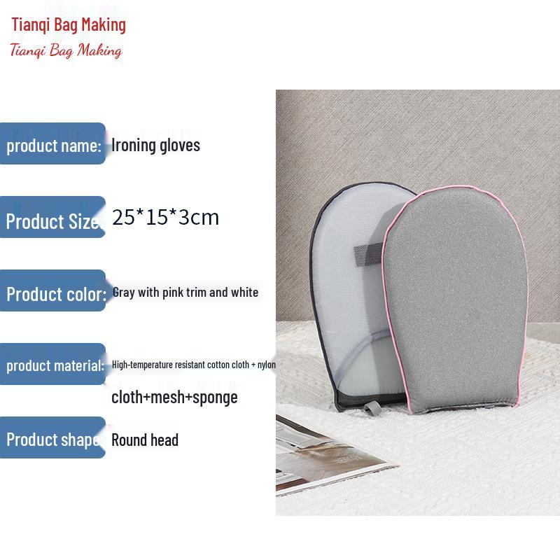 Compact Japanese Handheld Ironing Board with Heat-Resistant Sponge Pad