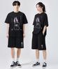 Geulaenpini Rabbit Oversized Short Sleeve T-Shirt - Black