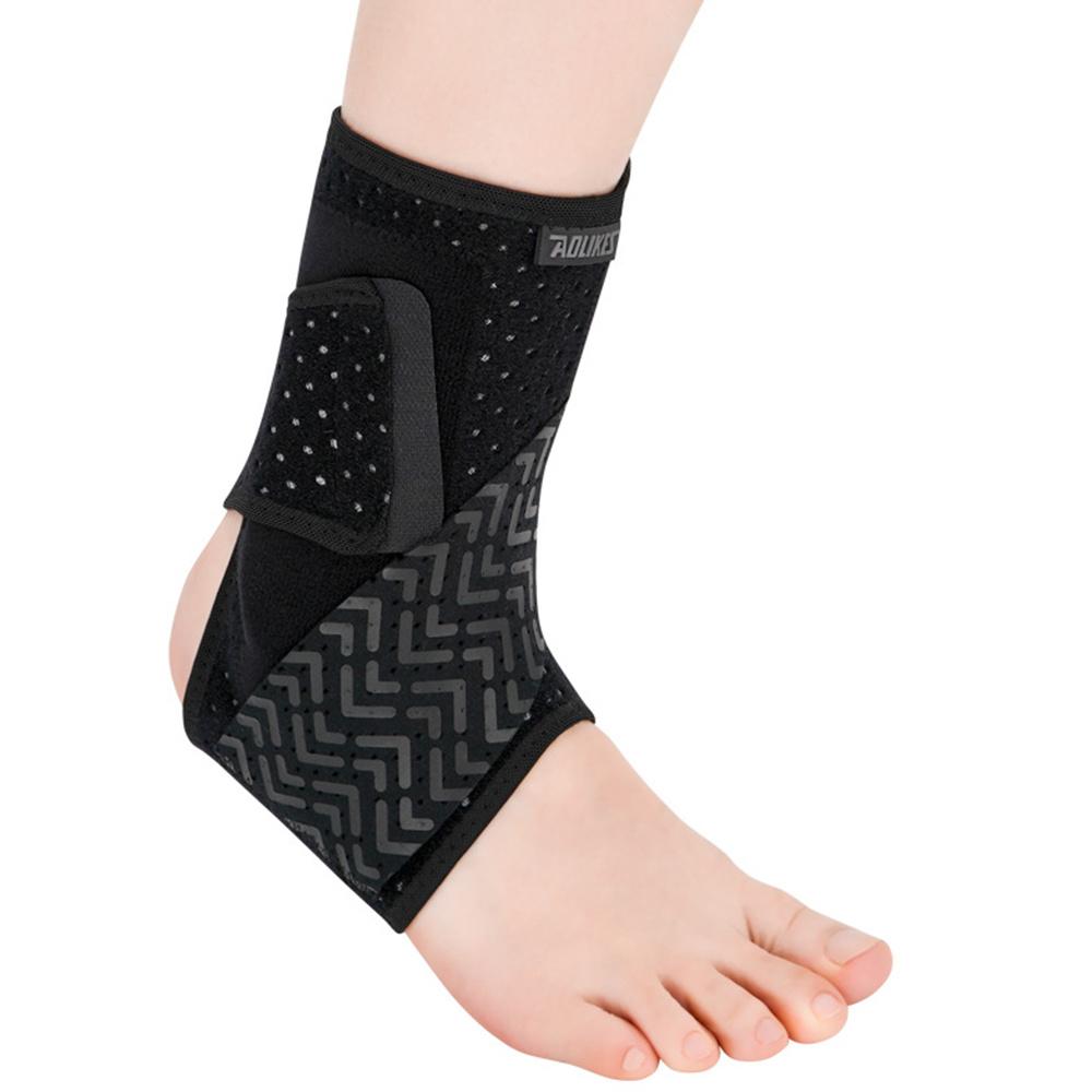 AOLIKES 7123 1Pc Compression Ankle Brace Adjustable Ankle Support Breathable Sports Basketball Ankle Brace A