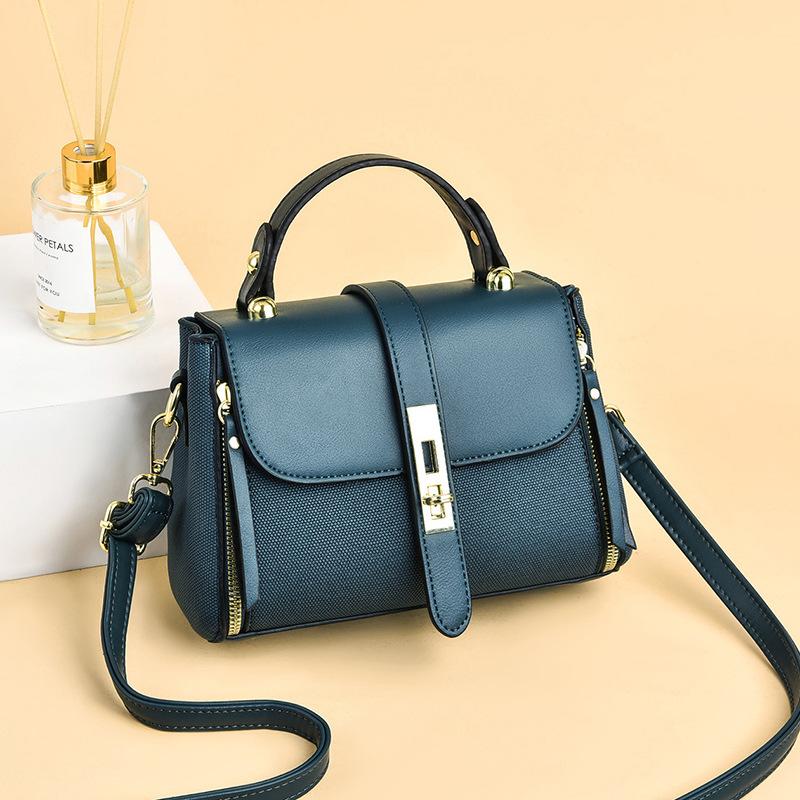 Dameveske City Enkel Håndveske med stor kapasitet One Shoulder Crossbody Bag Allsidig temperamentveske