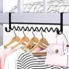 Wavy Dormitory Bedside Clothes Hook and Bunk Bed Hanging Rack