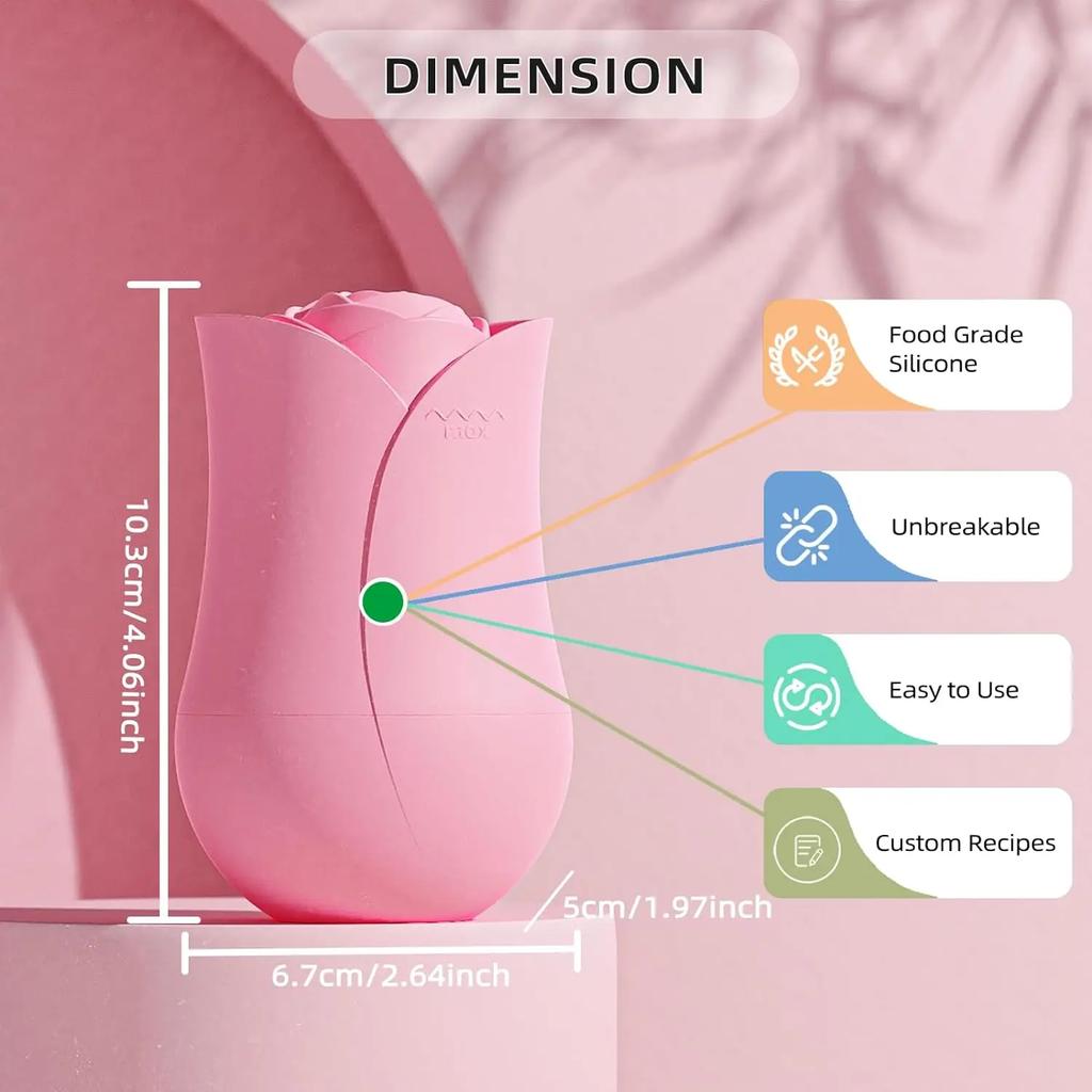 Ice Roller for Face and Eye Ice Face Roller Ice Roller Skin Care Tools for Women Silicone Ice Mold for Beauty Christmas Gift