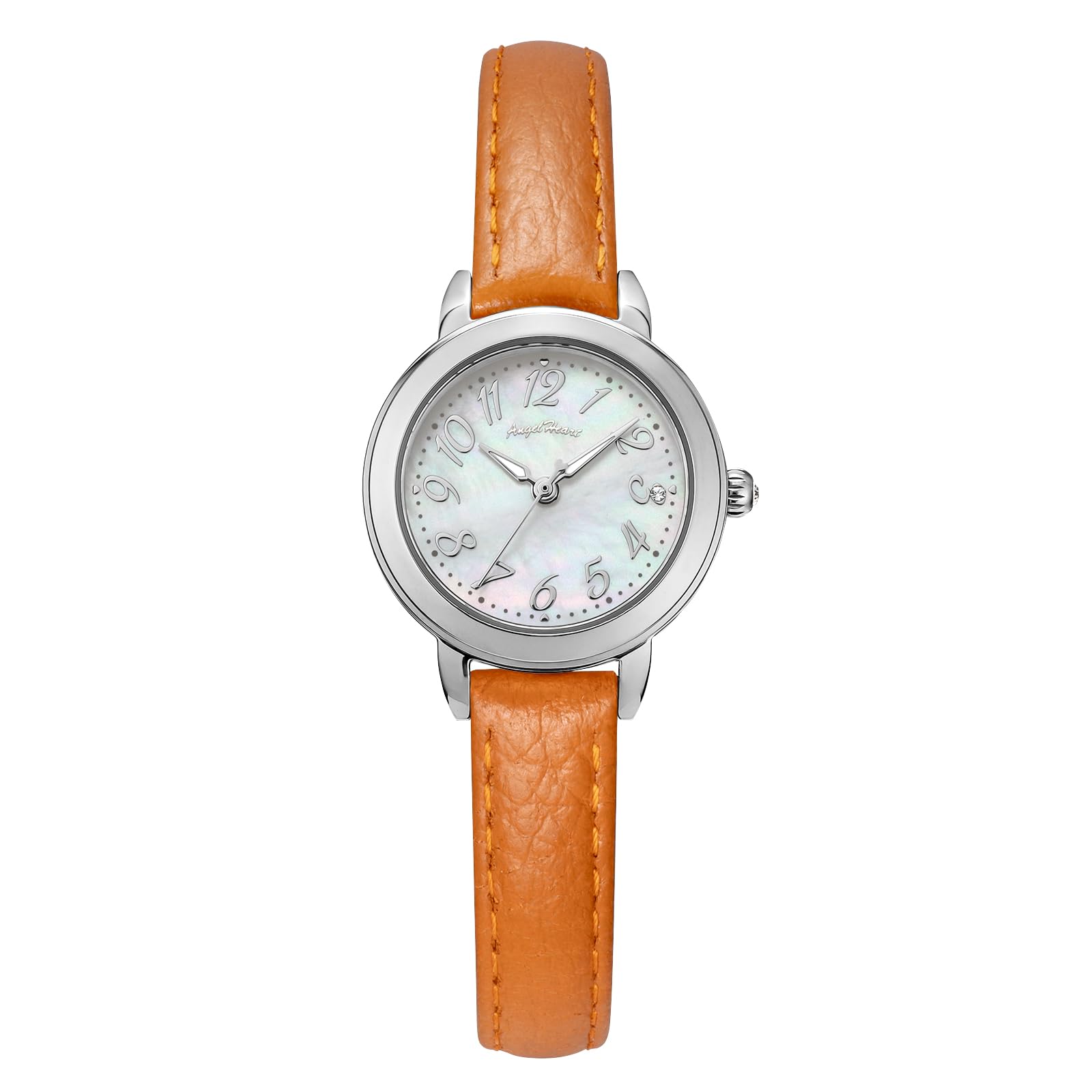 

AngelHeart Twinkle Time Солнечные часы 5 ATM Водонепроницаемые Сапфир Белый Жемчуг, Батарея, Устойчивость, Стекло, Циферблат, TT25S-BR-AM, Женские [Оригинал]