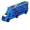 Kid Large Truck Deformation Transporter Car Toys Ejection Race Track Transport Truck Folding Track Racing Vehicle Toy Set for Daily Use