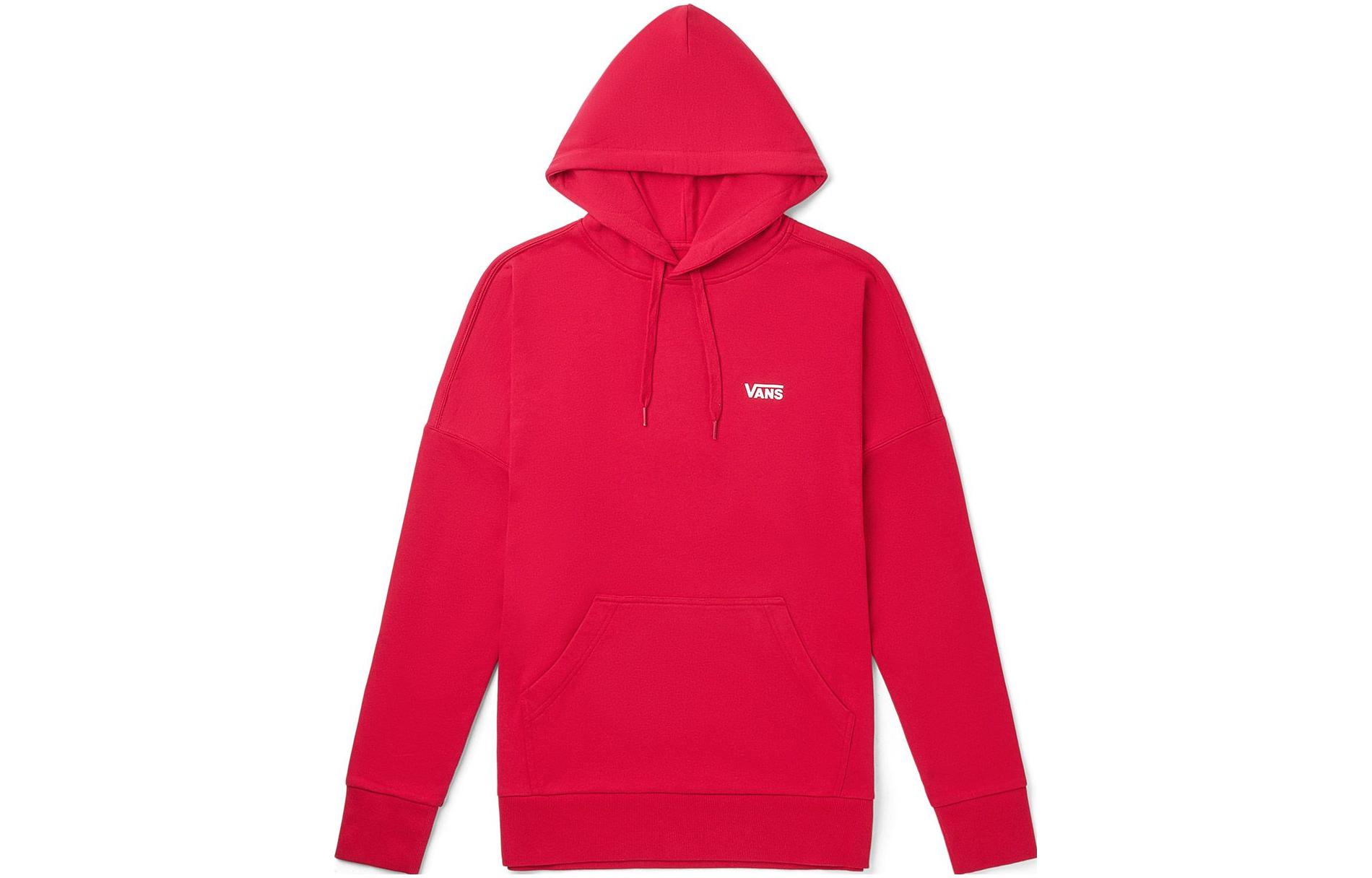 Vans Sweatshirts Unisex Red Hooded Moderate Regular VN0A4MMIFTZ M