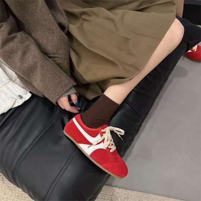 Retro Duitse trainingsschoenen lente en herfst nieuwe veelzijdige Forrest Gump schoenen casual sportschoenen platte zool schoenen dames