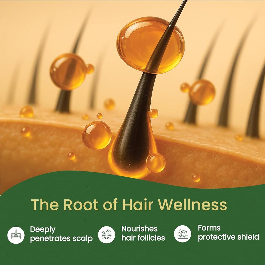 Kerala Ayurveda Neelibhringadi Keram Hair Oil For Hair Growth Triple Care Formula 200 ml Scalp Nourishing Care