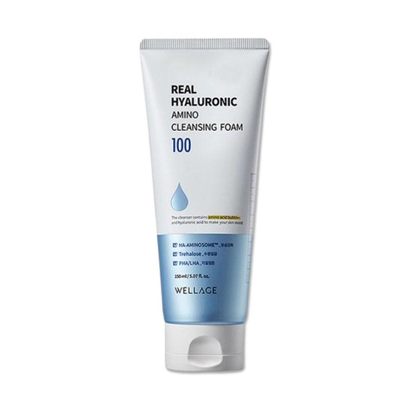 

WELLAGE Real Hyaluronic Amino Cleansing Foam 150ml