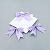10Pcs Handmade Double Layer Ribbon Bow Colorful Satin Ribbon Bow Patches  Hairpin Accessories