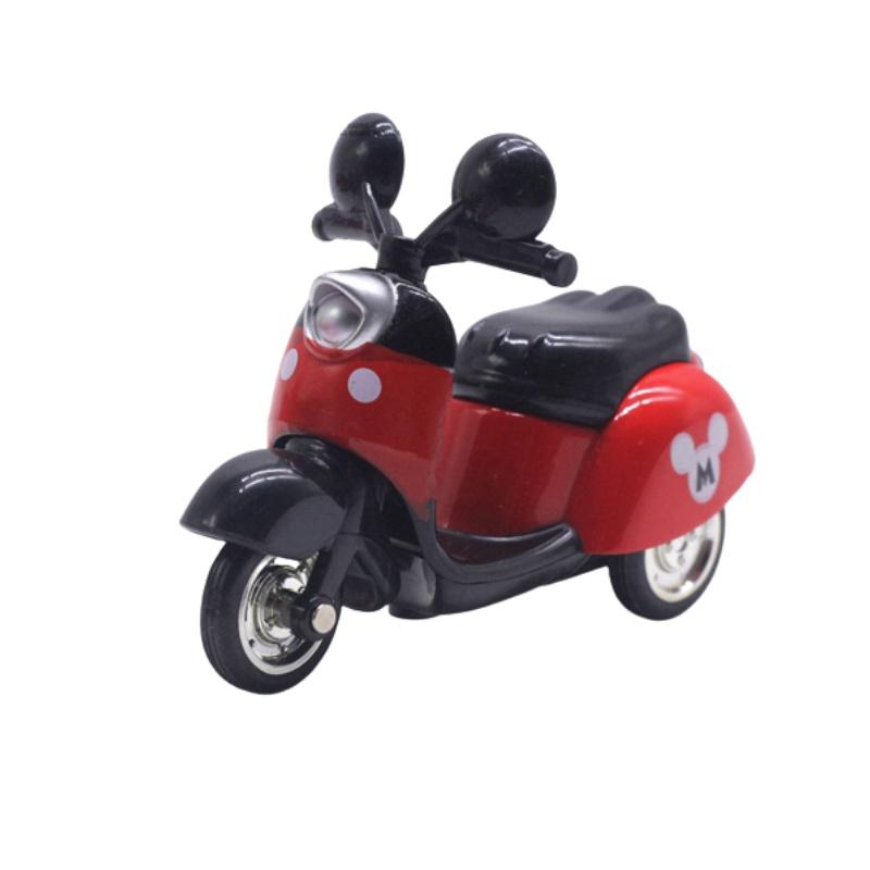 Alloy Lady Motorcycle Sheep Model Display Box 143 Scale, Powerful Return Function, Multi-functional, 107*4cm