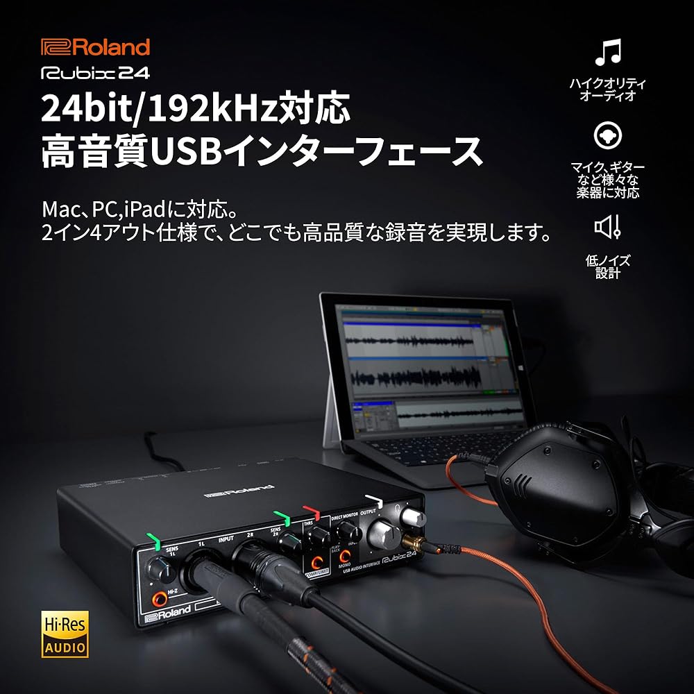 Roland USB audio interface Rubix24