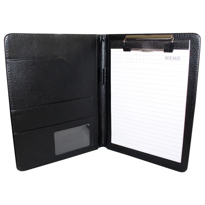 Porte-Documents - Kurtzy - A5 - Noir - Mixte - Organisateur de Documents