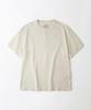 OUTSTANDING [2Pack] Henley Neck Half Sleeve Tee_Off White/Black