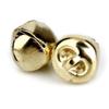 100 Stuks Kerstbelletjes 1 Inch voor Knutselen en Kerstversiering Huis Goud