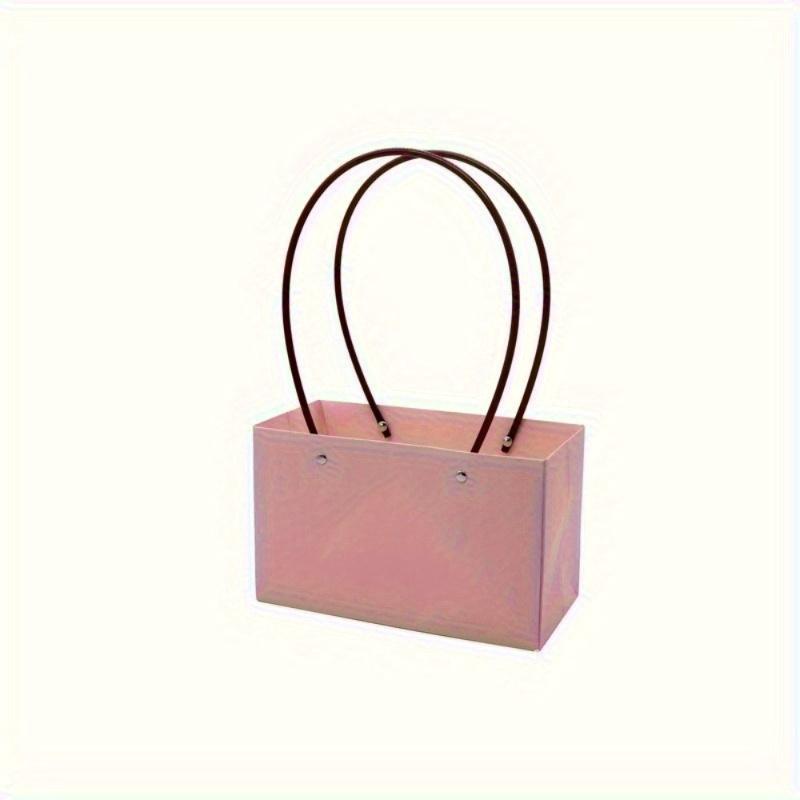 1PCS Flower Paper Boxes Bucket Florist Gift 22x11x10cm Home Decoration Party Birthday Decor Supplies Paper Bags for Gifts