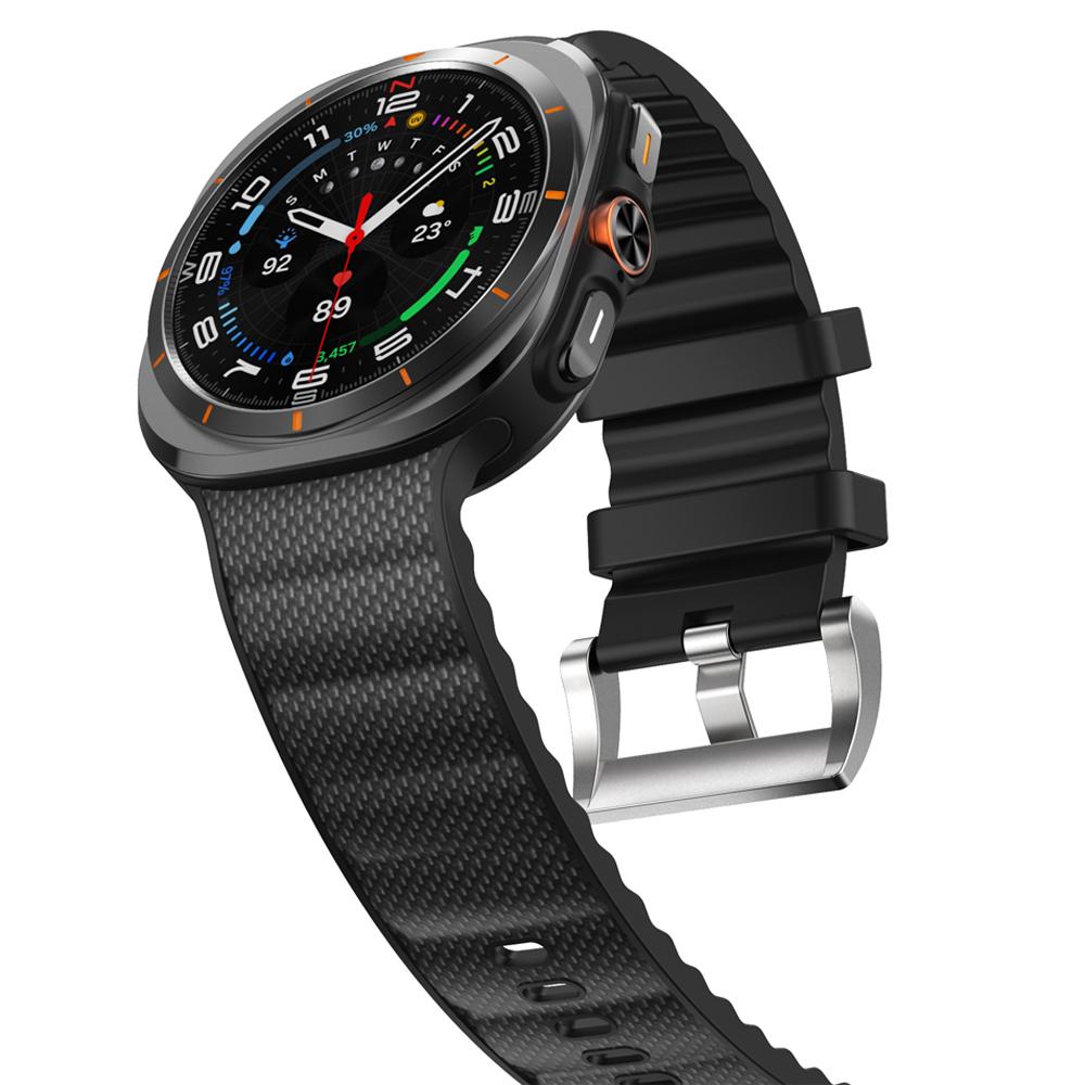 Nylon Functional Silicone Strap For Samsung Galaxy Watch Ultra 47MM Wristband Sports Bracelet