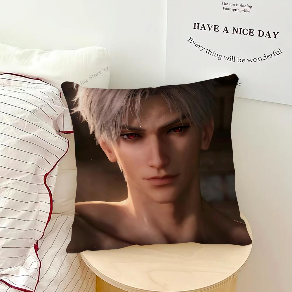 Game Deep Space and Love Sylus Pillow Case Square Pillow Bedroom Sofa Leisure Comfort Cushion Car Living Room Home Decoration