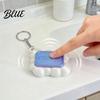 Sensory Toys for Focus And Calm 3D Printed Soap Fidget Keychain Creative Stress Relief Toy with Click Cute Embossed Sound Bags and Keys Portable