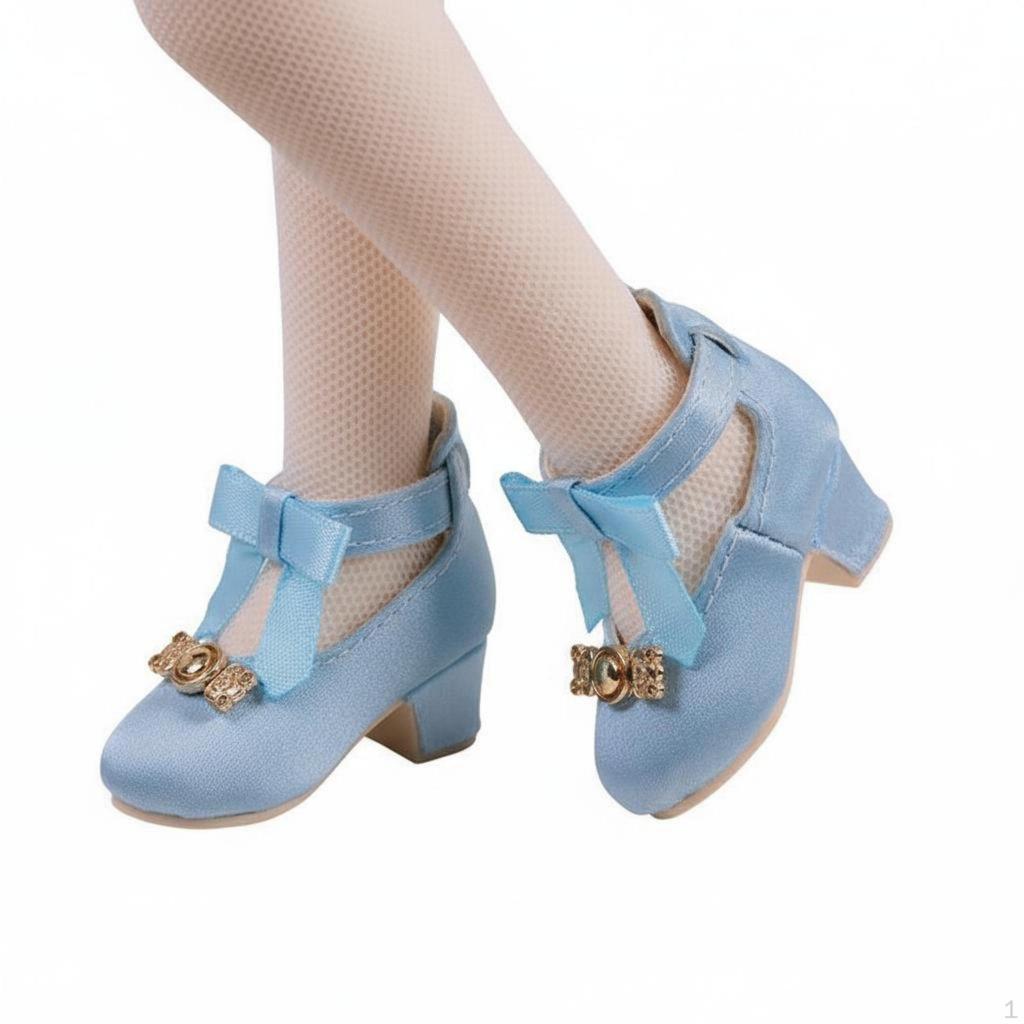 BJD Doll Shoes Adorable Design High Heels Fashionable 1/6 Scale