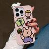 3D Phone Case for iPhone 11 13 17 Pro Max 17 Air Case iPhone 13 15 16 Pro Max 12 14 Pro Max 14 15 Plus Cute 3D Kitten Cartoon Leather