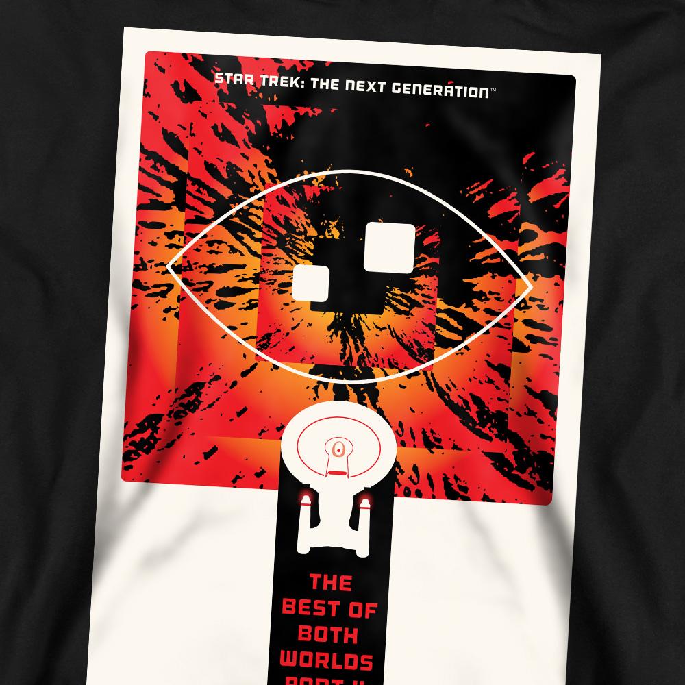 STAR TREK Unisex Adult The Next Generation Season 4 Episode 1 Sweatshirt