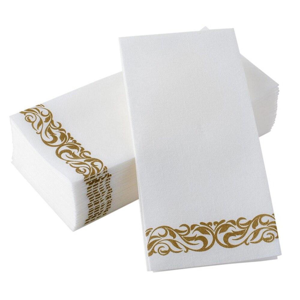 Paper Napkins 25pcs 30*40CM Guest Towels Party Napkins Wedding Napkins