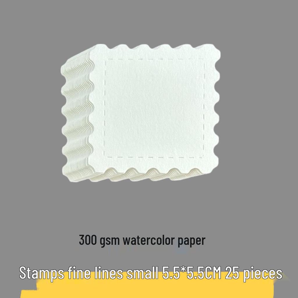 Irregular Watercolor Paper Bookmark & Postcard Set for Journaling and Painting