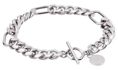 Bracelet Comfort Chain Bracelet Surgical Stainless Steel Allergy Directly Managed Cut Kihei LH-1 (Metal Compatible) Men's (With Pouch) (M