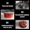 Portable Butane Gas Camping Stove Burner With Adjustable Cover