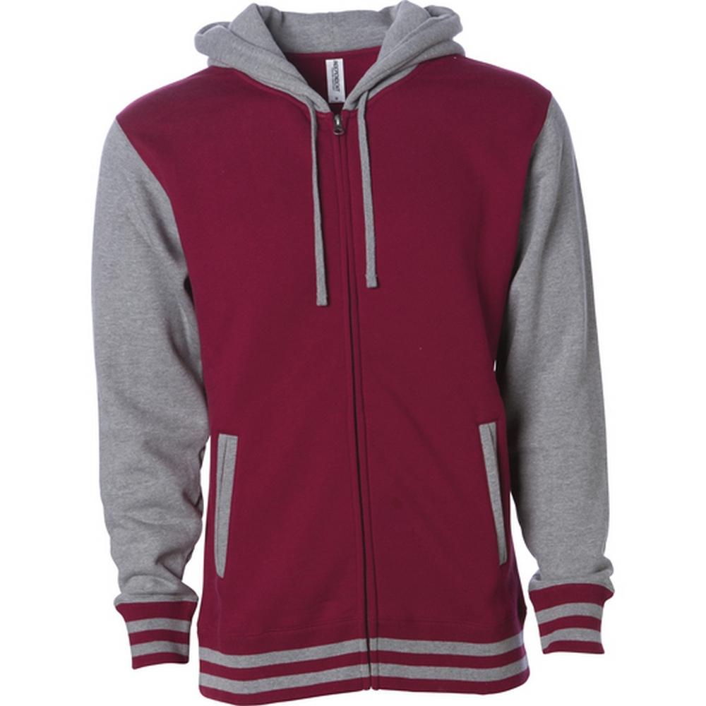 Independent Unisex Adult Heather Full Zip Hoodie