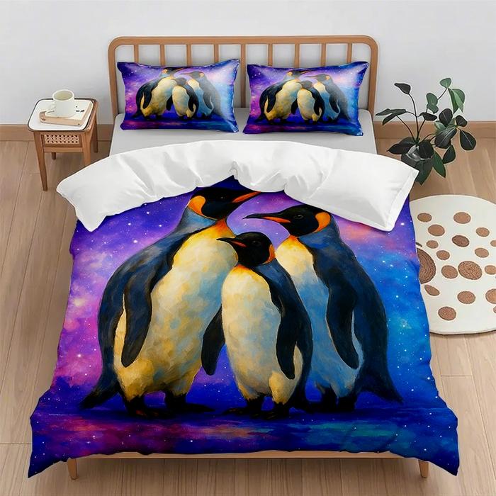 New Digital Printing Quilt Cover Set (Quilt Cover + Pillowcase) 2Pcs/3Pcs Holiday Gift Household Quilt Cover Without Sheets
