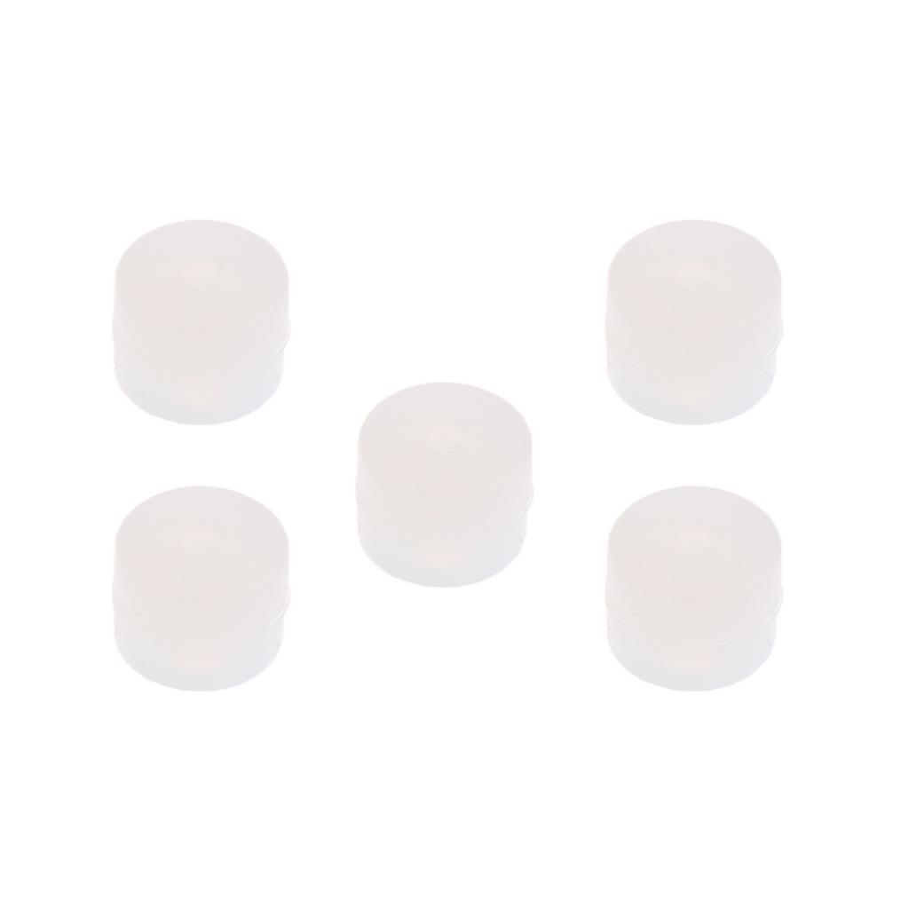 Homyl Pack of 5pcs Archery Flexible Kisser Button Recurve Compound Bow String 3 colors