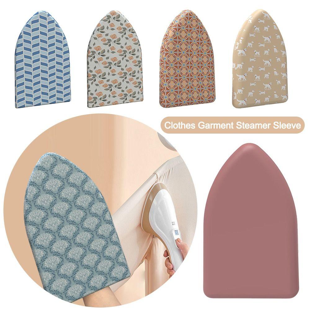 Mini Ironing Board Handheld Heat Resistant Ironing Gloves with Finger Loop Anti-scald Clothes Garment Steamer Sleeve