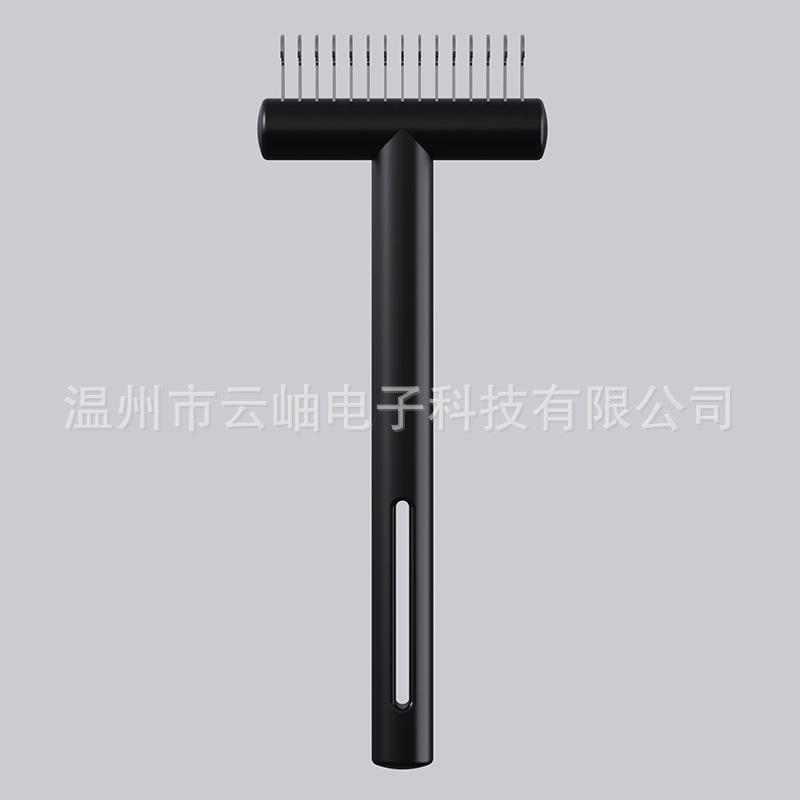 Pet Dematting Comb For Dogs And Cats Small Grooming Brush Removes Loose Fur Smooths Hair Portable Deshedding Tool For Home Use