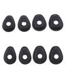 8x Motorcycle Indicators Lights Adapter Plate Spacers for