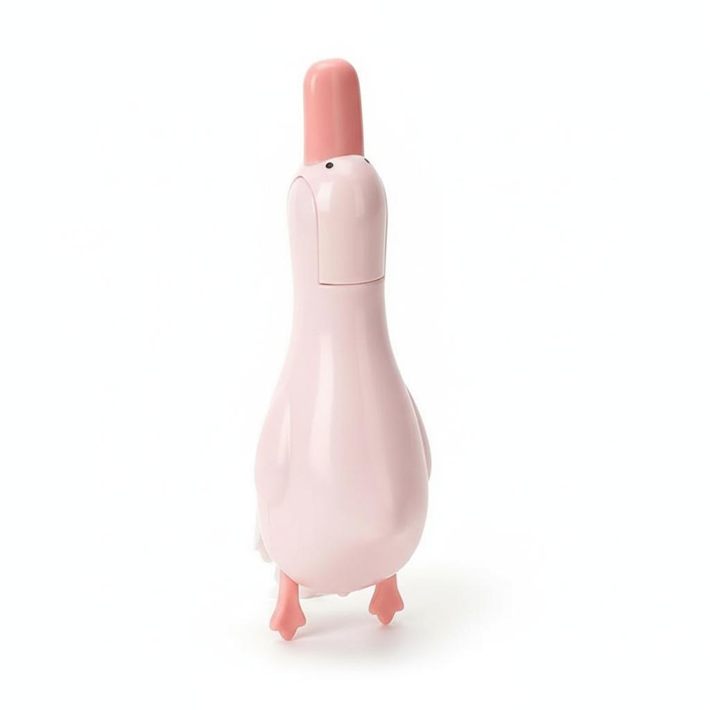 Bathroom Drain Hair Removal Tool Cute Duck Shape Anti Clogging Cleaning Pliers with Slip Resistant Handle for Shower Sink