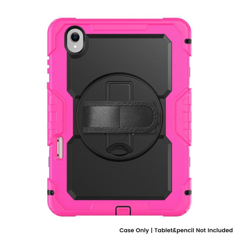 Galaxy Tab S11 Case 360 Rotating Shockproof Tablet Cover With Stand Silicone Hard Shell Handheld Anti-Scratch