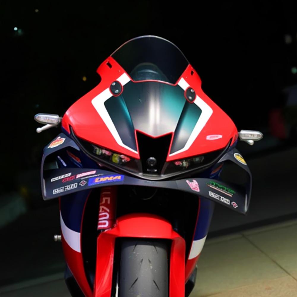 For CBR600RR 2020 2021 2022 2023 2024 2025 Motorcycle Accessories Fixed wing fairing Small wing spoiler Aerodynamic wing