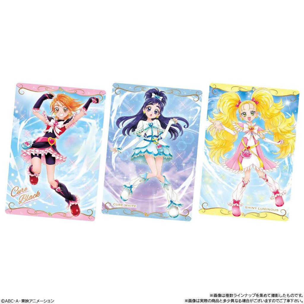 PreCure Kartenwaffeln Schachtel 12, 20 Stück (Süßigkeiten-Spielzeug)