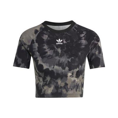 Tie-Dyed Baby T-Shirt Women Tops Black IZ1859