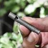 Loud Safety Whistle for Wilderness Exploration Emergency Portable Design Adjustable Suitable for Backpacks Keychains