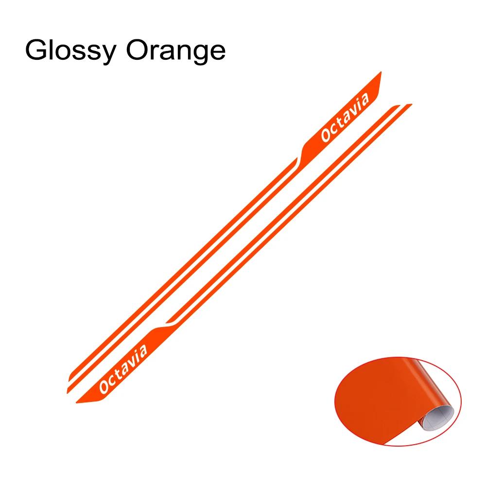 Auto Tür Seitenaufkleber für Skoda Octavia A5 A7 2 3 Combi VRS MK2 MK3 MK3 MK4 A8 A4 Tour RS Vinyl Dekor Aufkleber Auto Tuning Zubehör