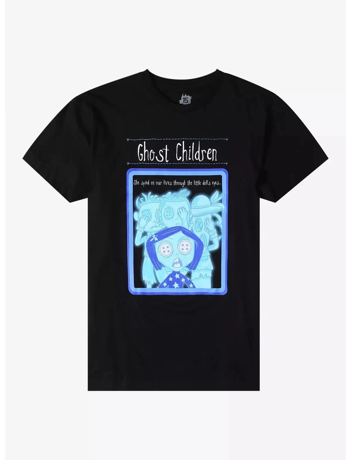 

Coraline X Spooksieboo Ghost Children T-Shirt X-LARGE New M