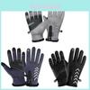 Polyester Winter Cycling Gloves With Touch Screen And Windproof For Men